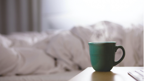 green mug - recharge week